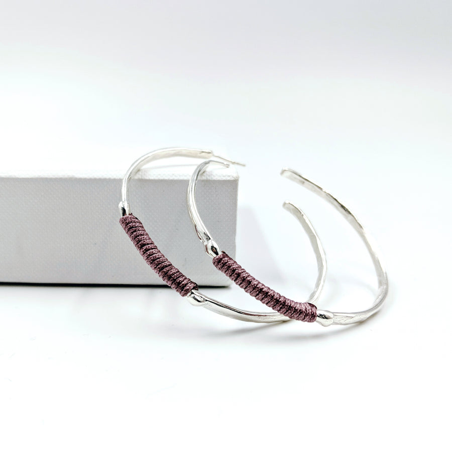 Chromate Silver Hoops