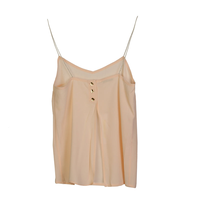 Camisole top with open back