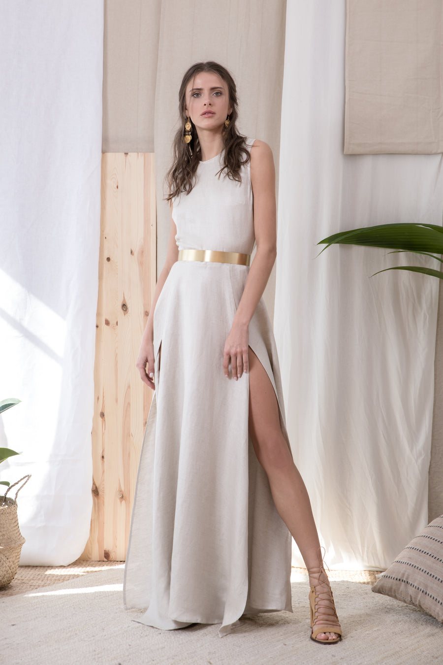 Latvia Linen Dress