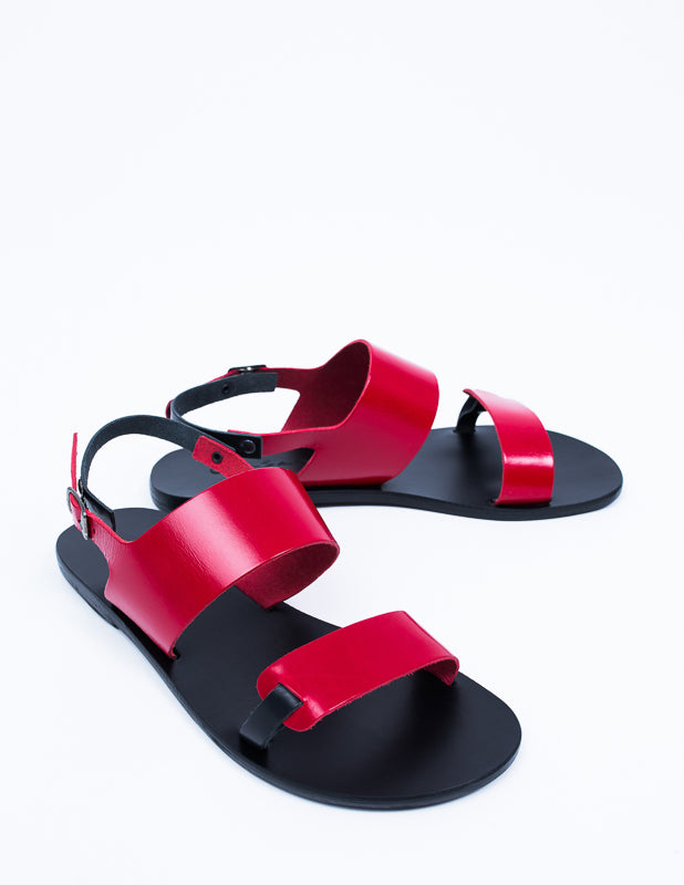 Hebe Red sandals