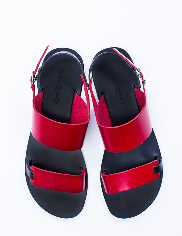 Hebe Red sandals