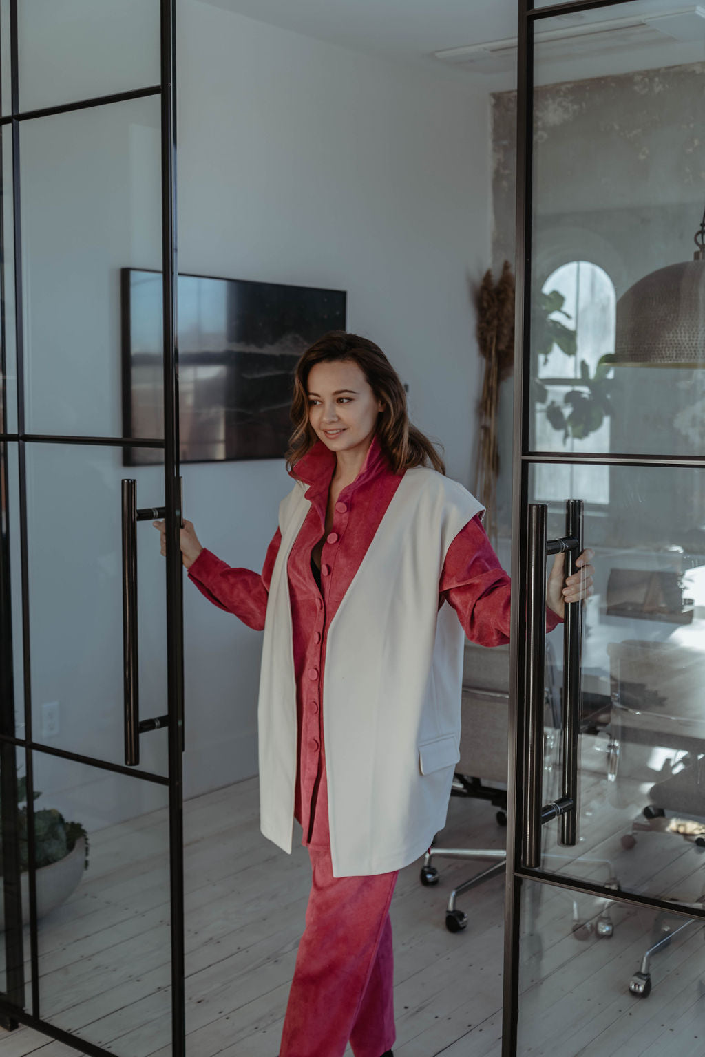 Spinel Vest White – Popella
