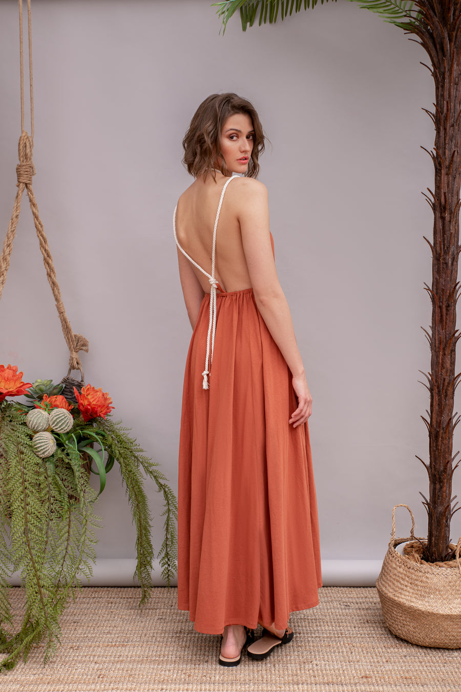 Daiquiri Terracotta Dress