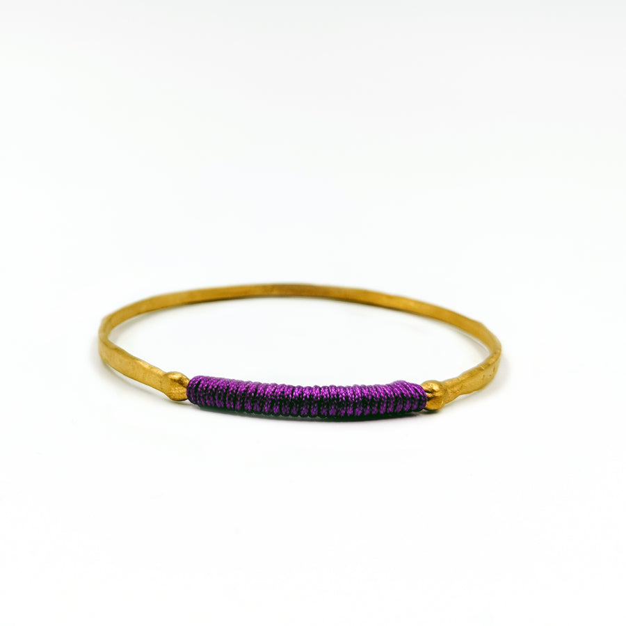 Chromata Bangle Gold-Purple