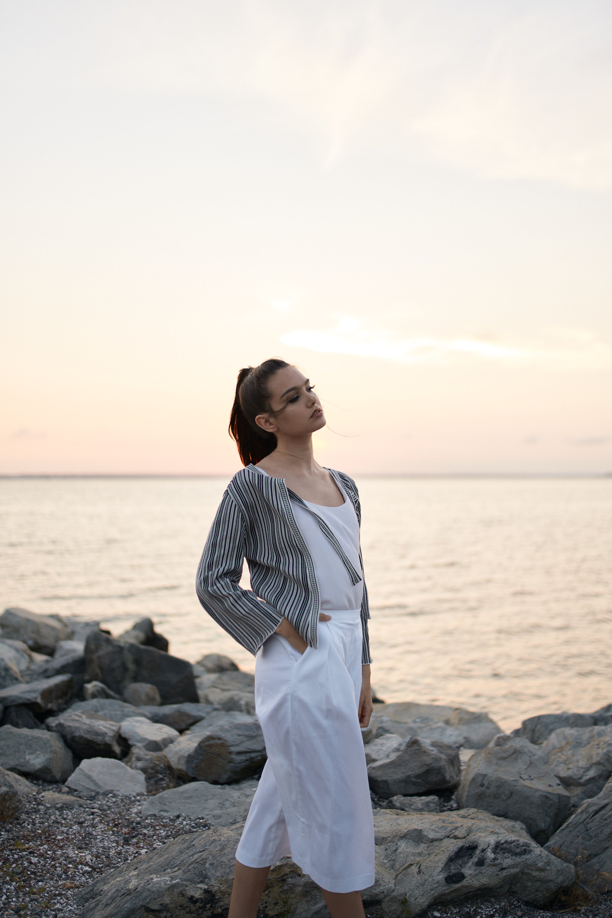 Cycladic Essence – Cardigan – Popella