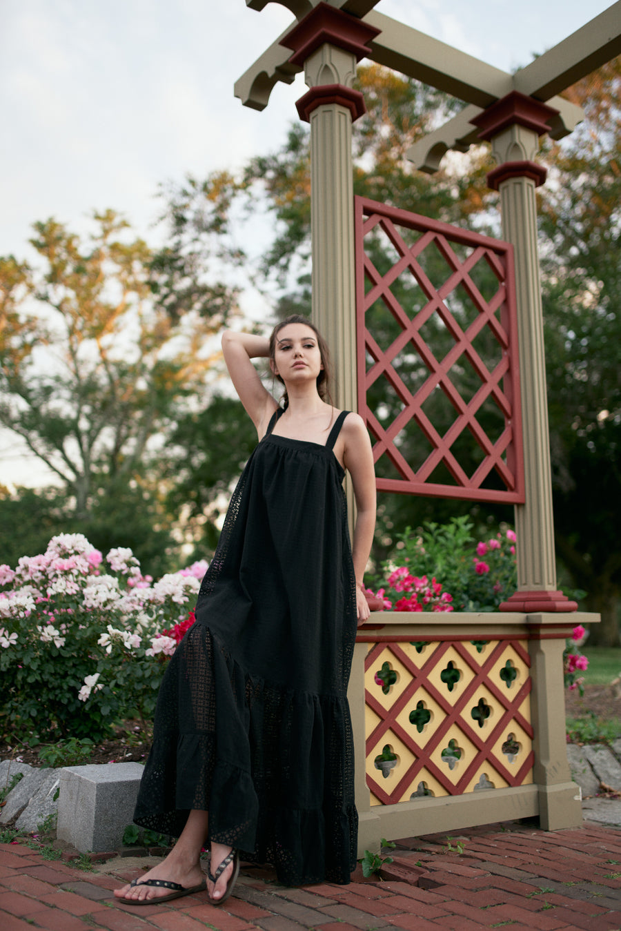 Kaleidoscope Dress Black
