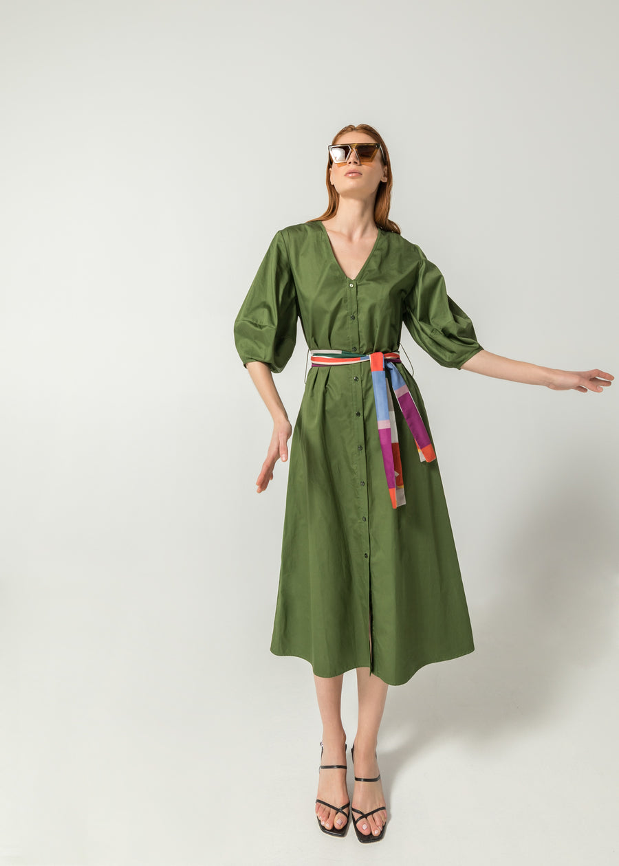 Heritage Green Dress